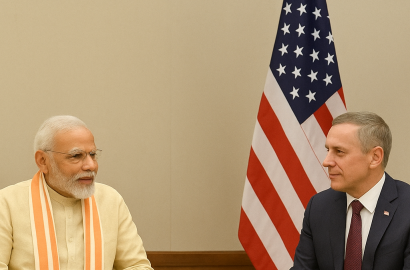 U.S. Ambassador Sergio Gor Meets PM Modi, Discusses Trade, Defense, and Critical Minerals Cooperation